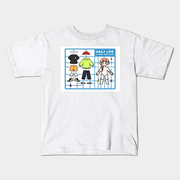 runner Kids T-Shirt by JAmong